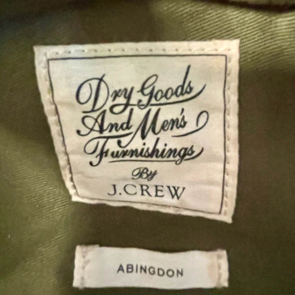 J. Crew Abington Tan Canvas Messenger Bag with Leather Accents - Picture 8 of 9